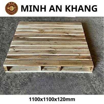 Pallet Gỗ 1100 x 1100 x 120mm