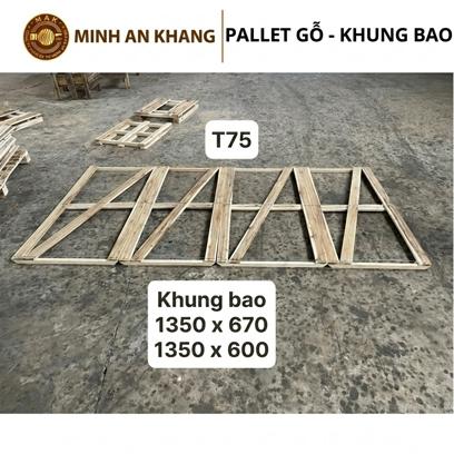 Pallet Gỗ Khung Bao