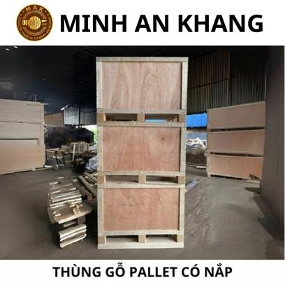 Thùng Gỗ Có Nắp